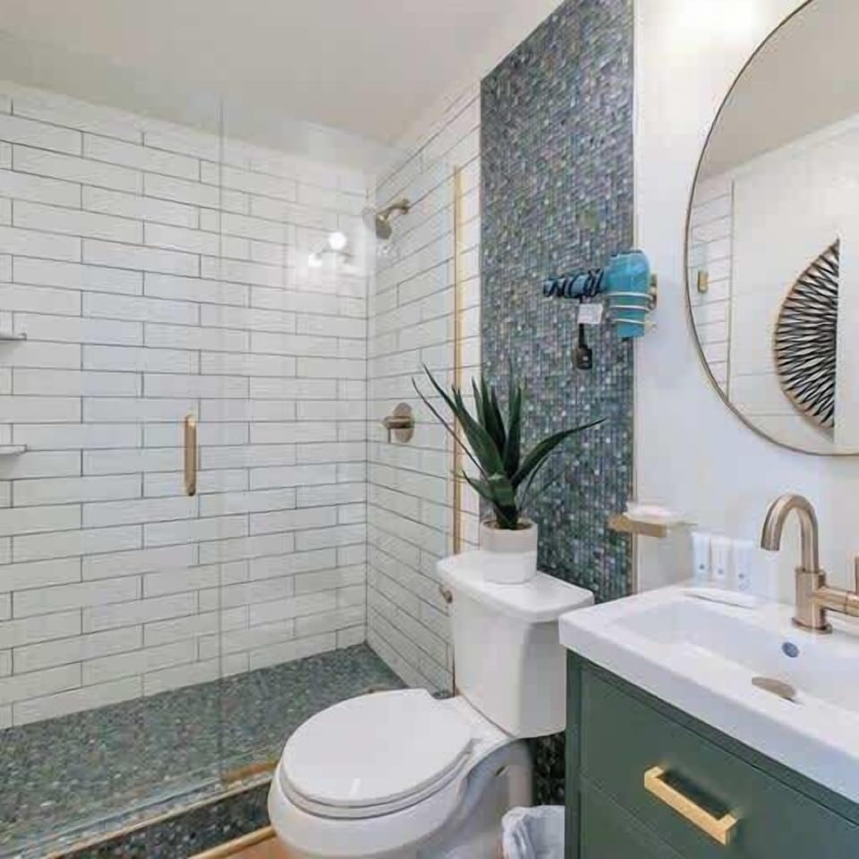 Custom tile shower