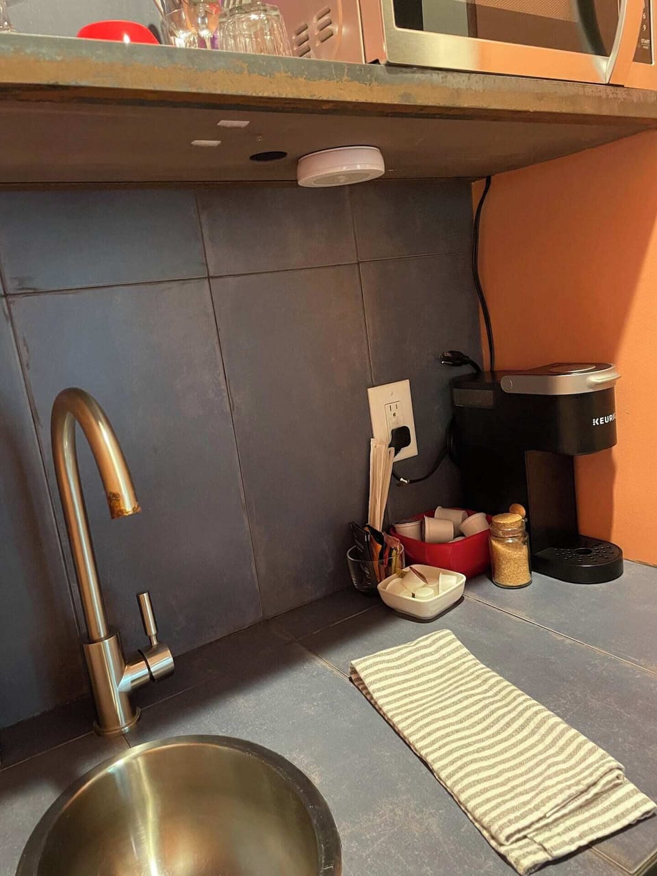 Tea is also available
