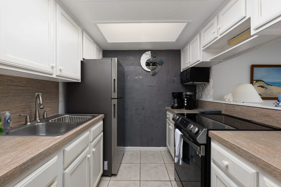 Newly updated brand new stainless steel appliances