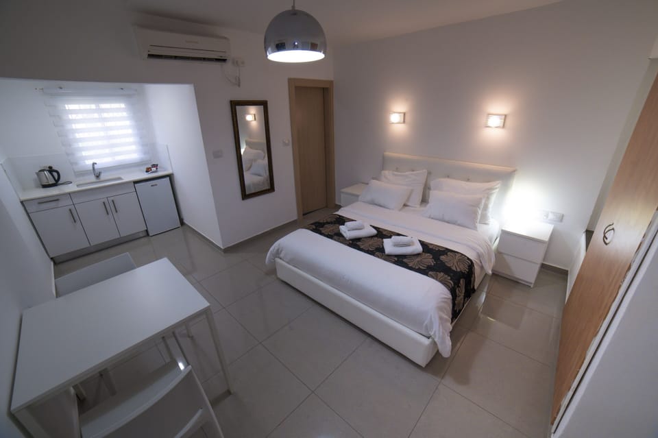 Premium Double Room, Patio | Living area | Flat-screen TV