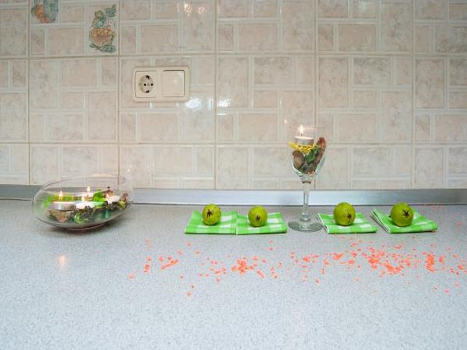 Apartment (Three Bedroom Apartment with Terrace) | Private kitchen | Fridge