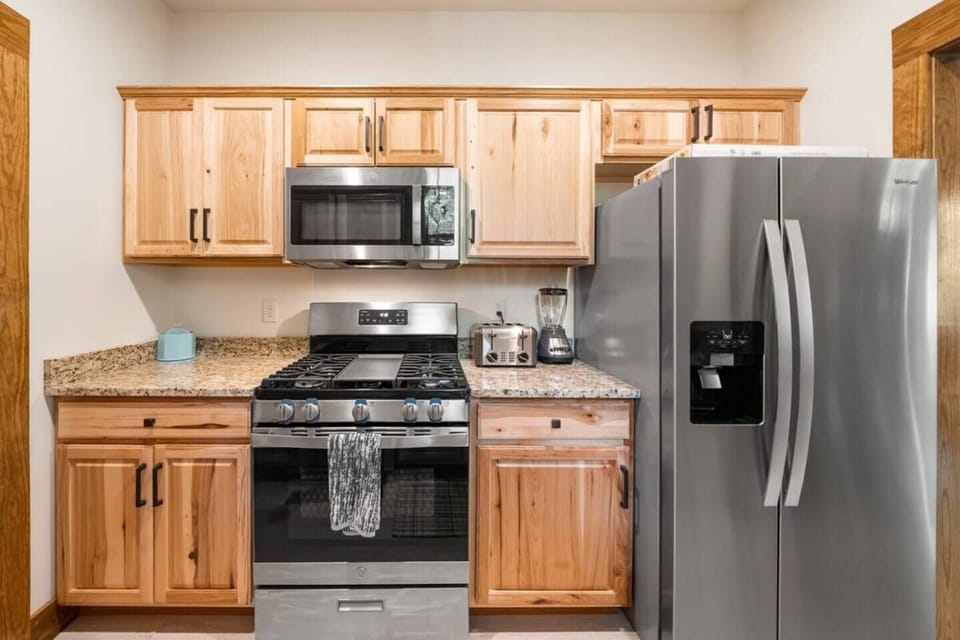 New Gas Stove ,Microwave and Refrigerator