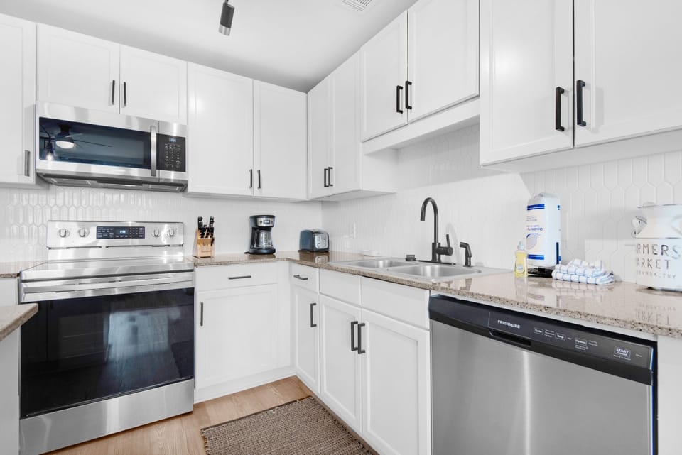 Fully equipped kitchen