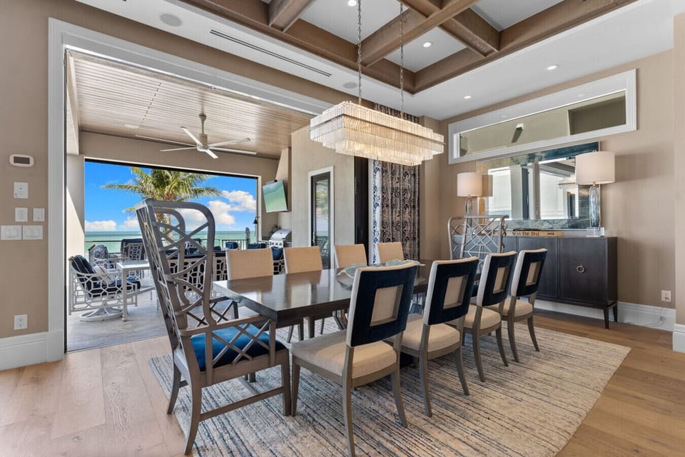 Share stories and sunset dinners with the sea as your backdrop.