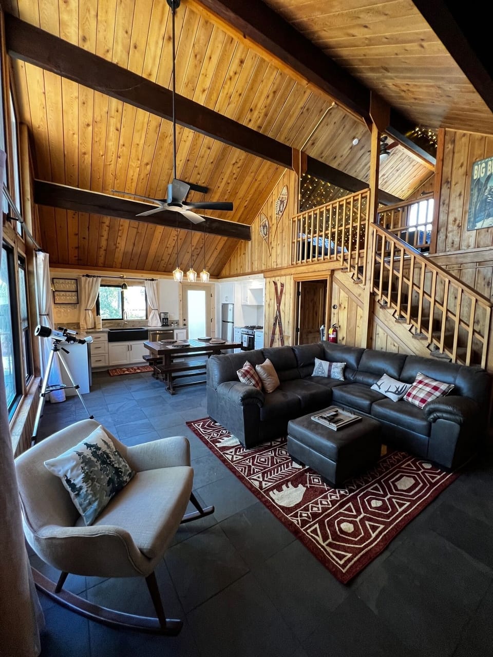 As you enter your Chalet...