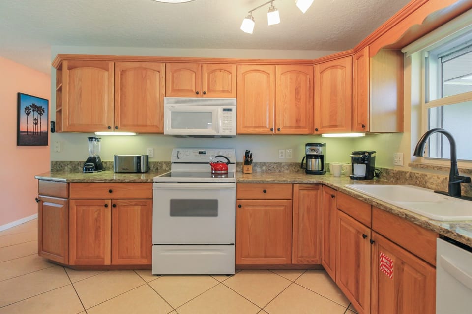 Large open kitchen