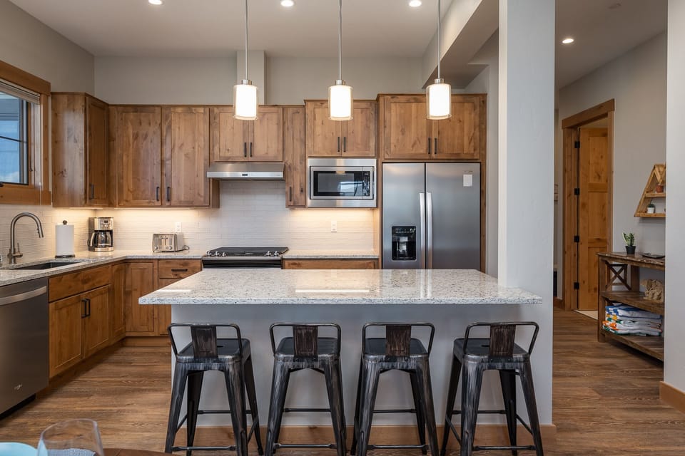 Hang out while you cook a wonderful meal