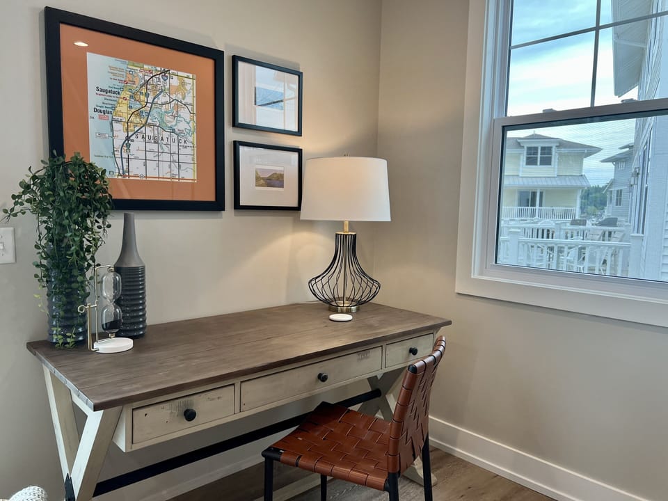 Desk with Lots of Workspace