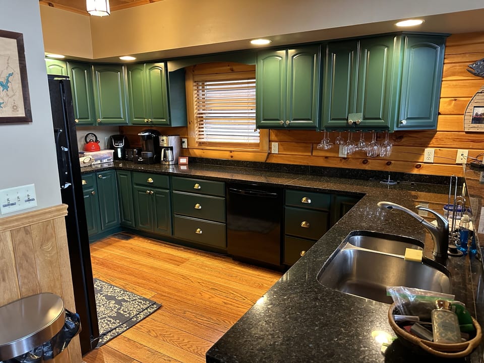 Kitchen with 2 dishwashers!