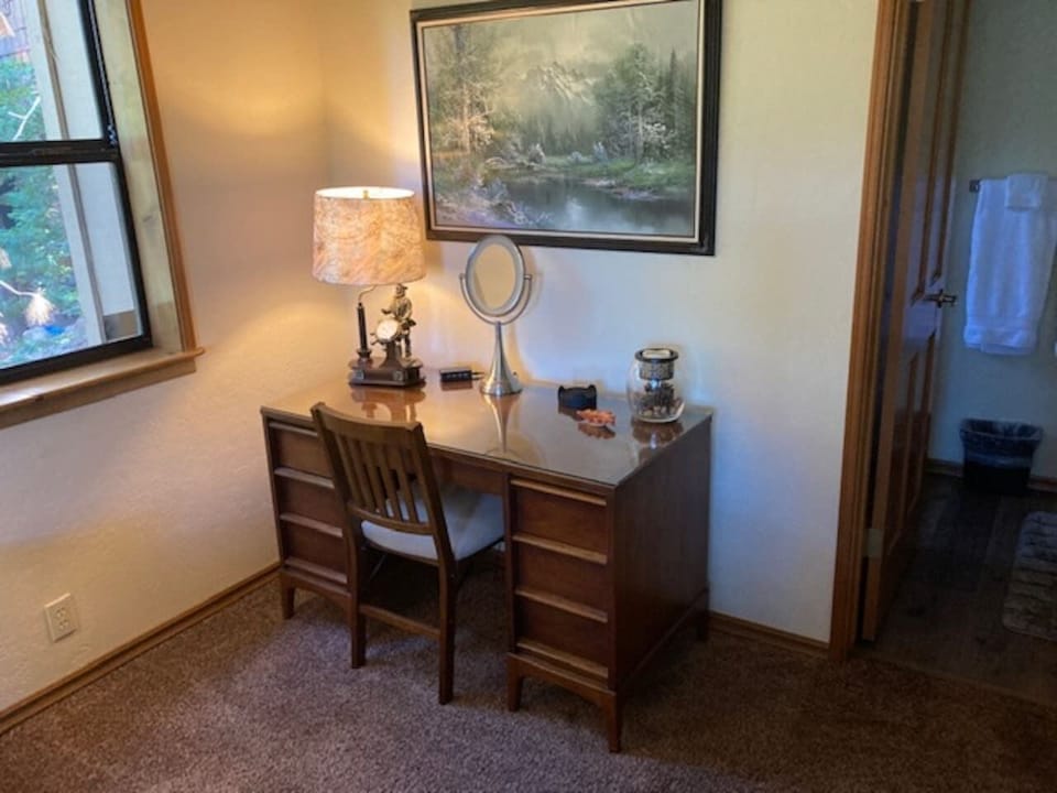 Work area in Master Bedroom