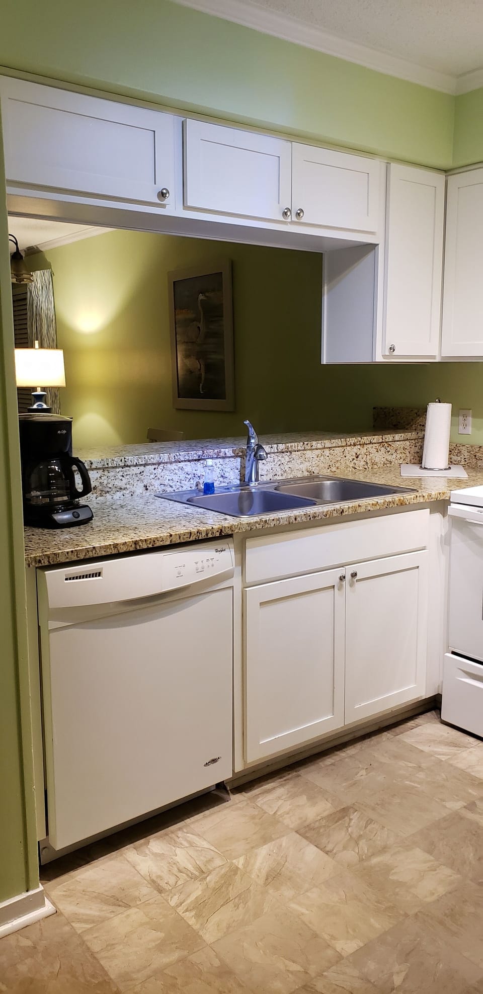 full kitchen plus washer and dryer 