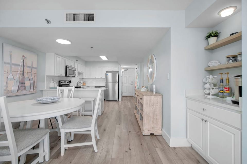 Open floorpan
