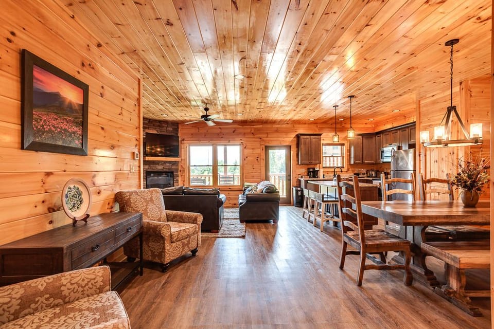 You will love the open-concept living space, perfect for relaxing after a great day.