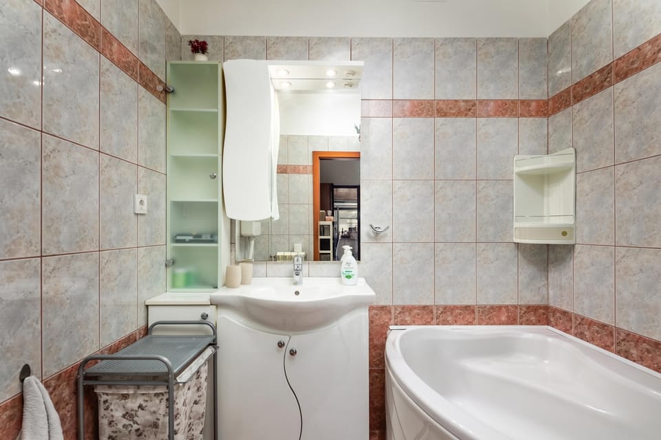Bathroom with bathtub