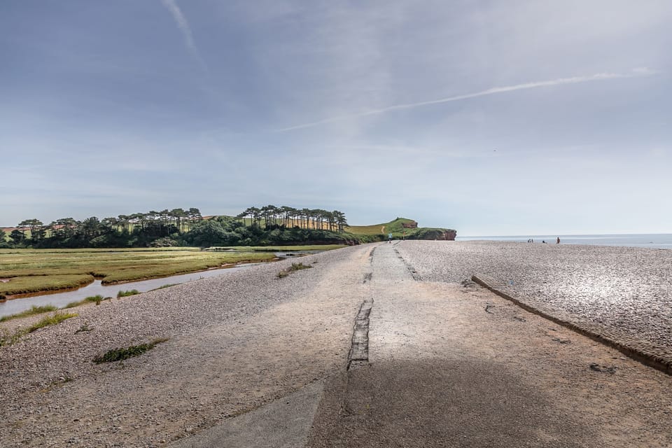 Nearby beach