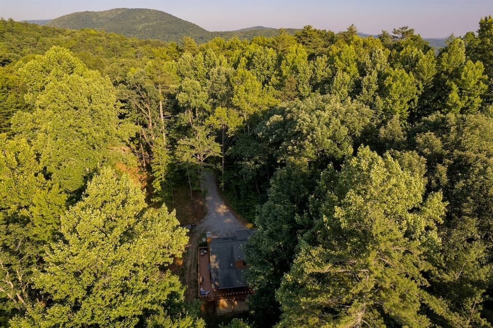 Aerial view showing area