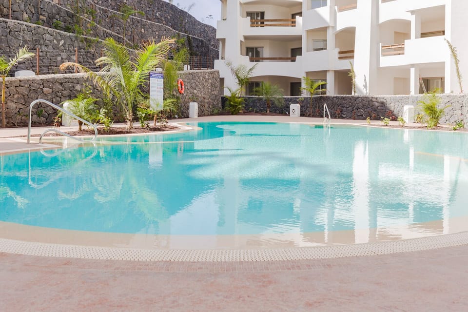 The climate controlled swimming pool