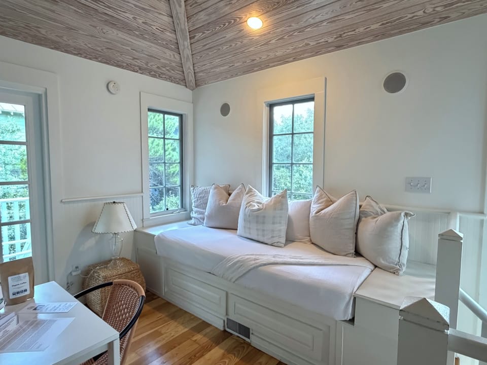 CUSTOM BUILT IN BUNK TWIN, SLEEPS ONE MORE