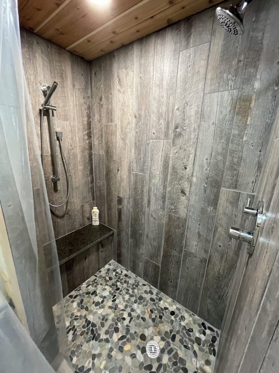 Master bathroom - shower
