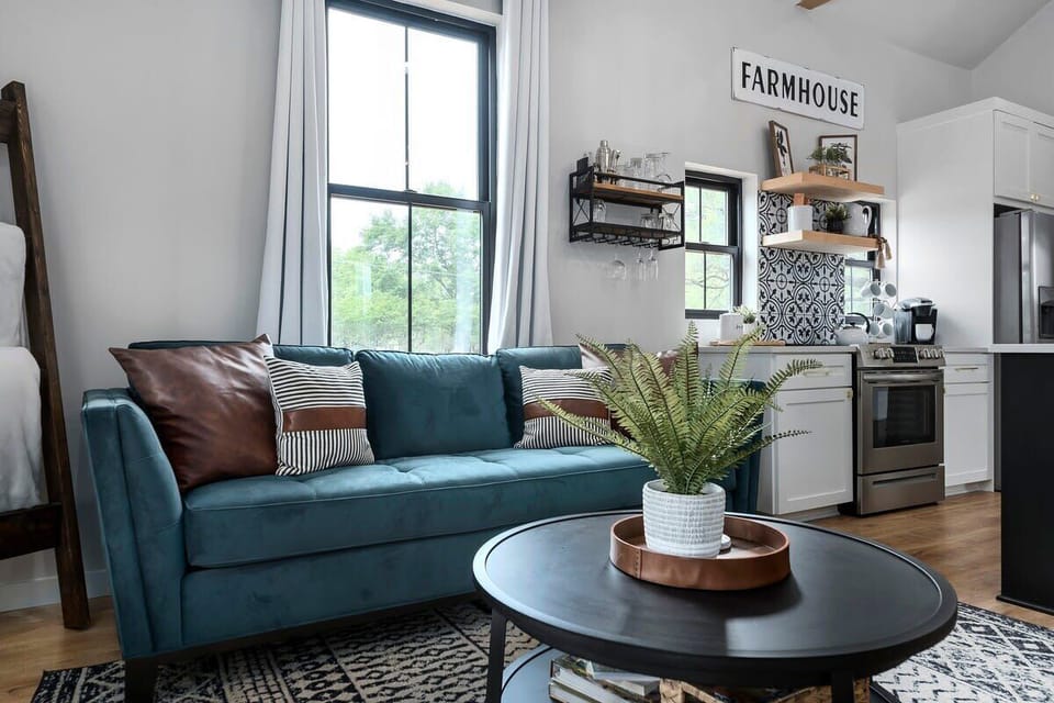 Cozy living room for snuggling