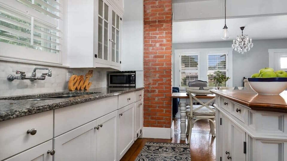 embrace all the kitchen space and utensils you desire.