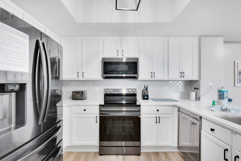 Fully equipped kitchen