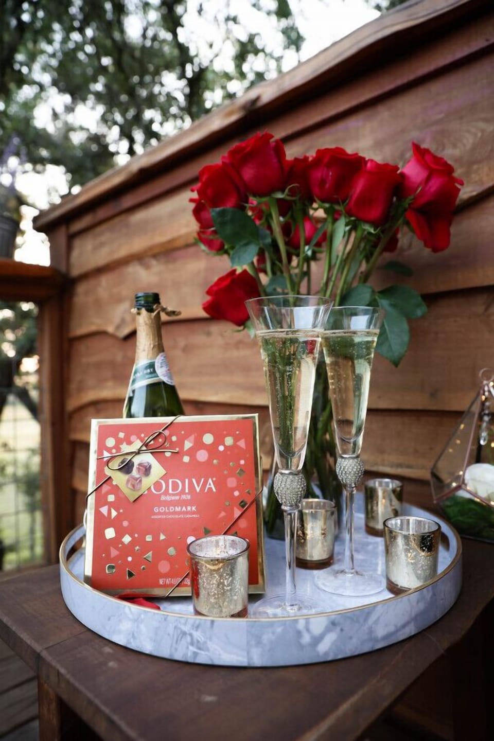 Contact us to add our Romance Package