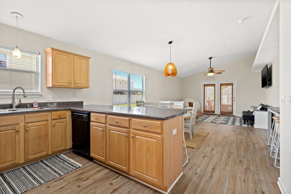 open floor plan