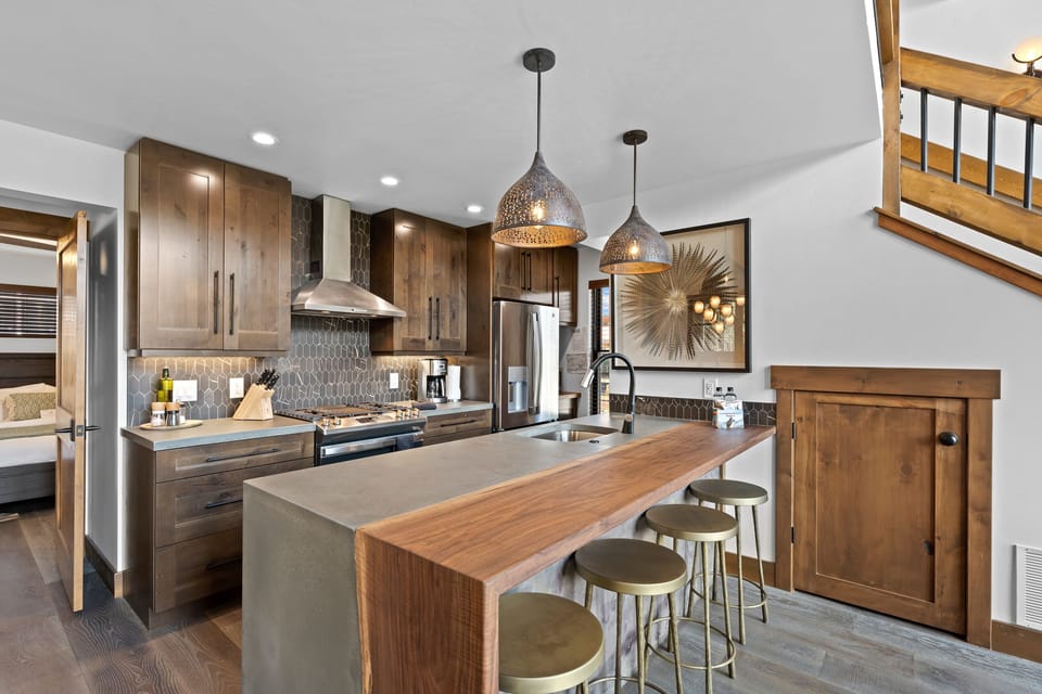Fully equipped kitchen