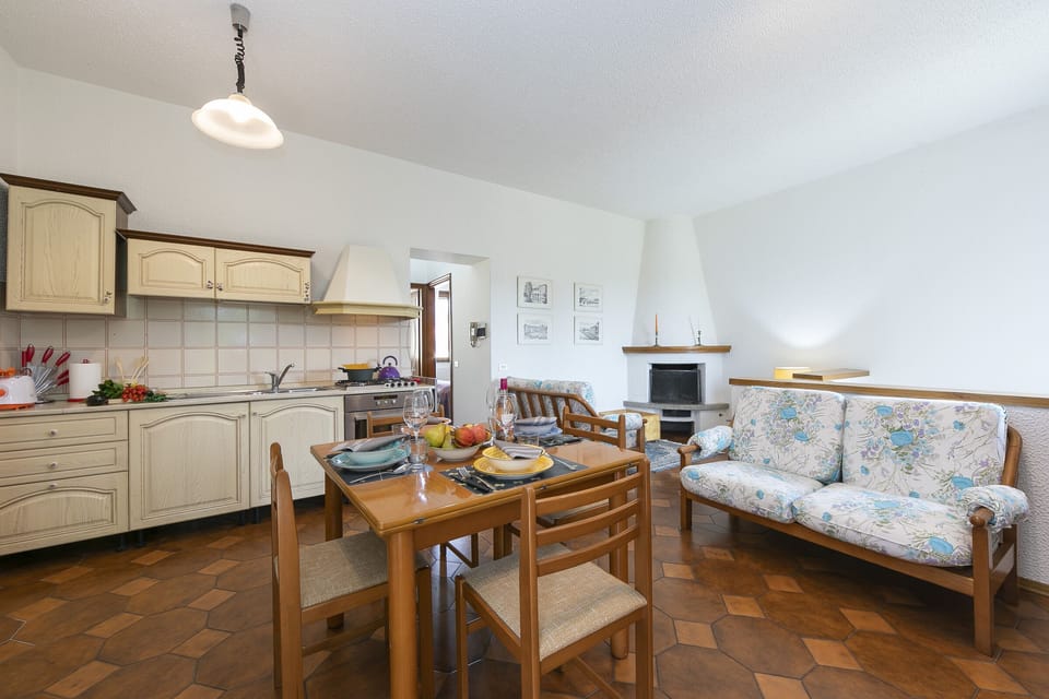 Kitchen and dining area