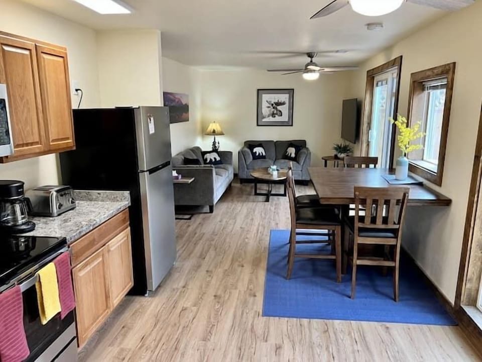 (12) enjoy spending time together as a group in the cozy living area