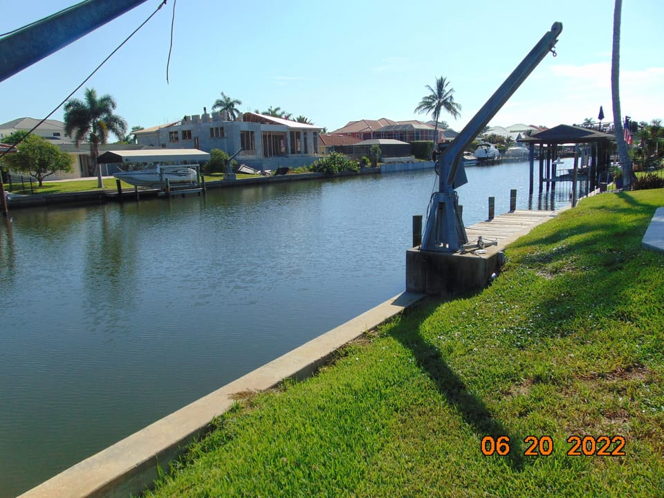 VIEW DOWN THE CANAL