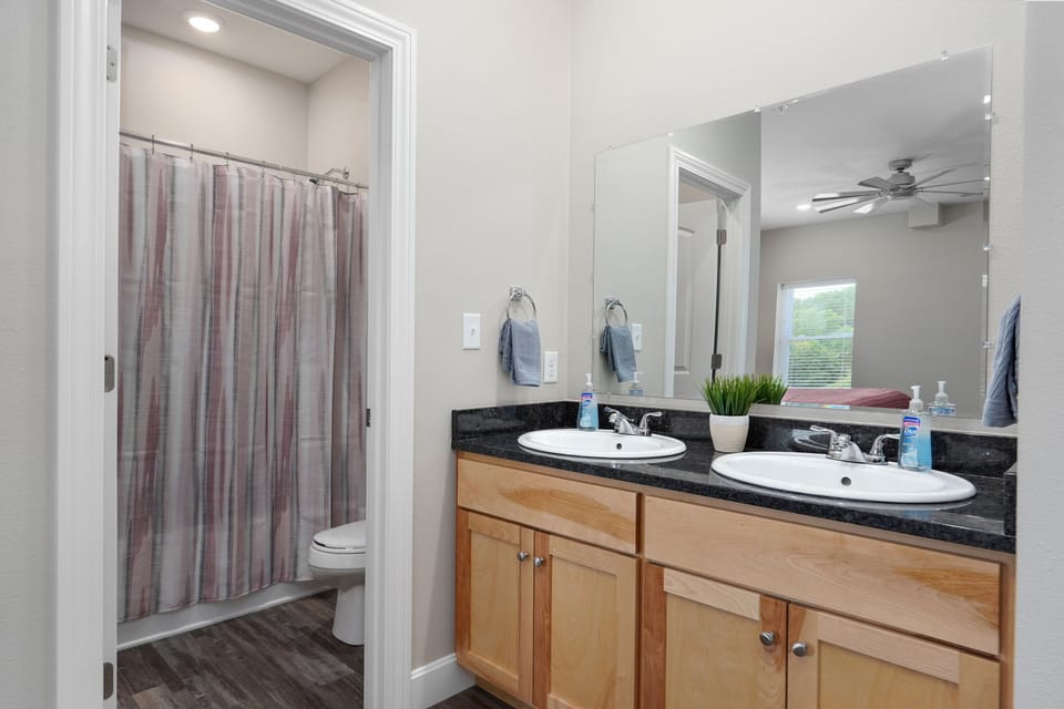 Private bathroom...