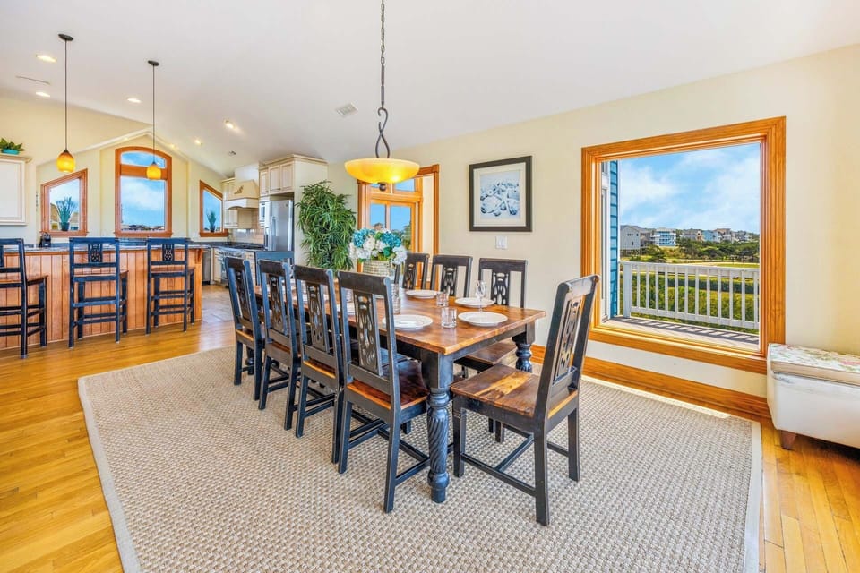 Surf or Sound Realty - 1029 - Sunset Serenade - Dining Area -1