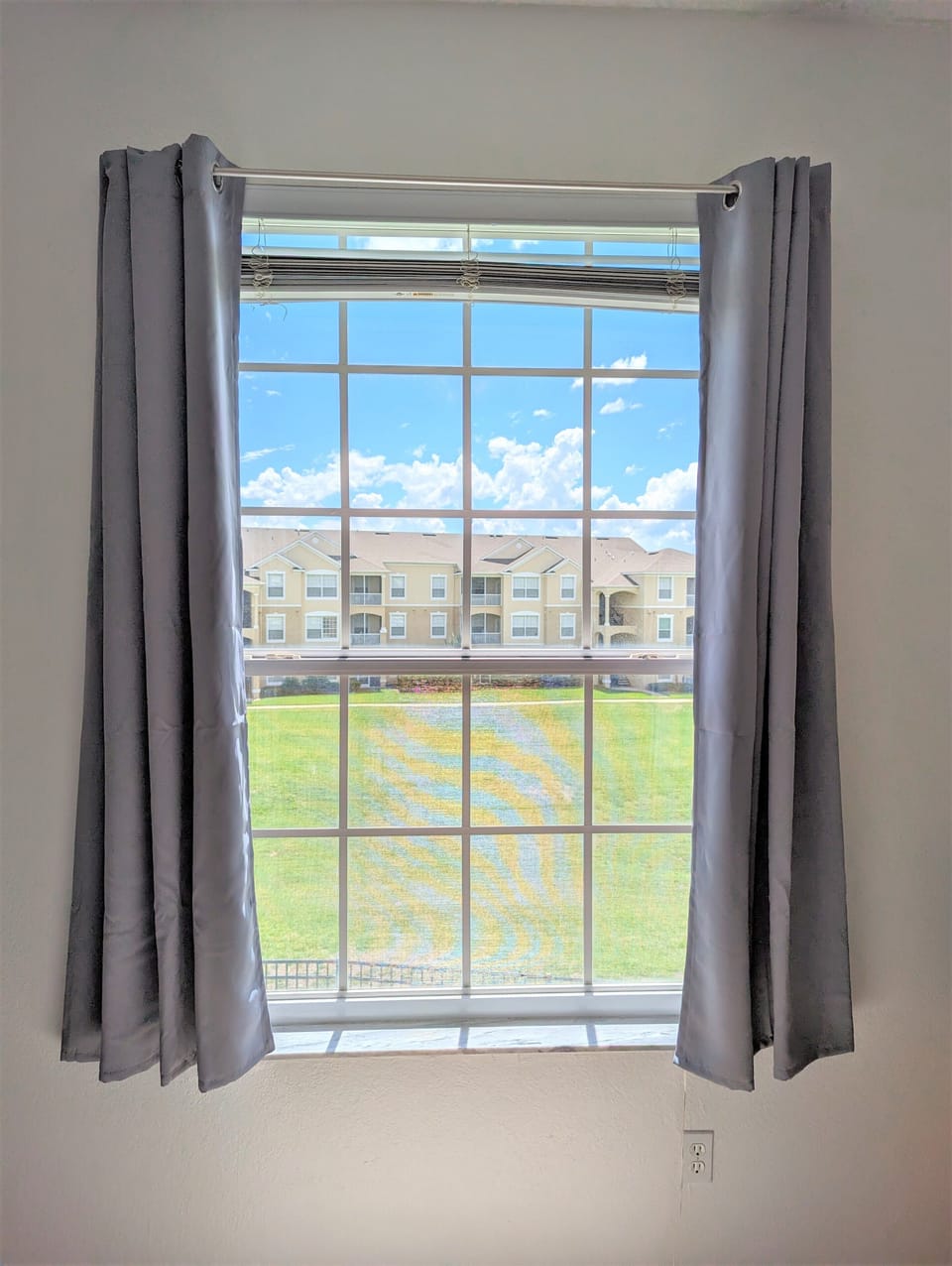 Blackout blinds in every bedroom