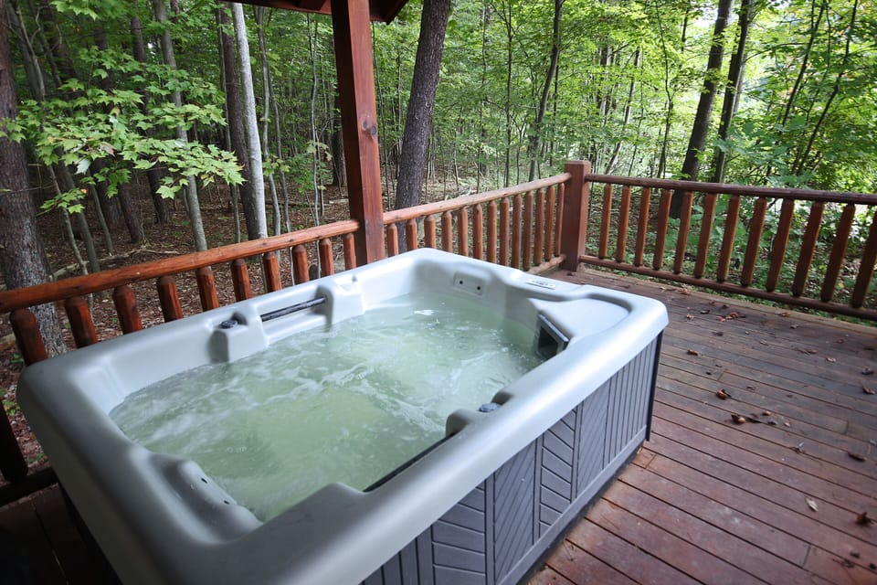 Closeup of Hot Tub, Destiny's Daydream