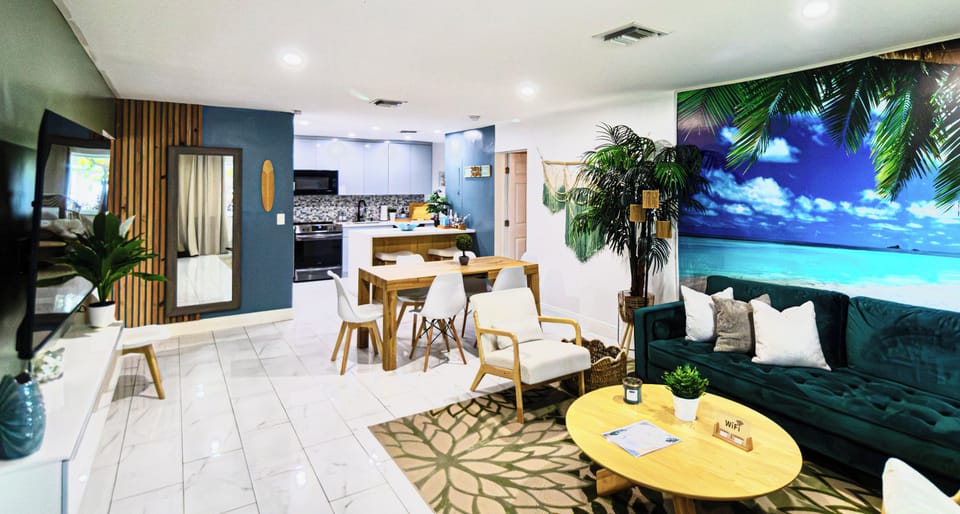Spacious gathering area