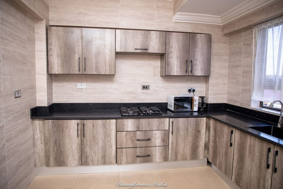 Apartment | Private kitchen | Fridge, microwave, oven, electric kettle