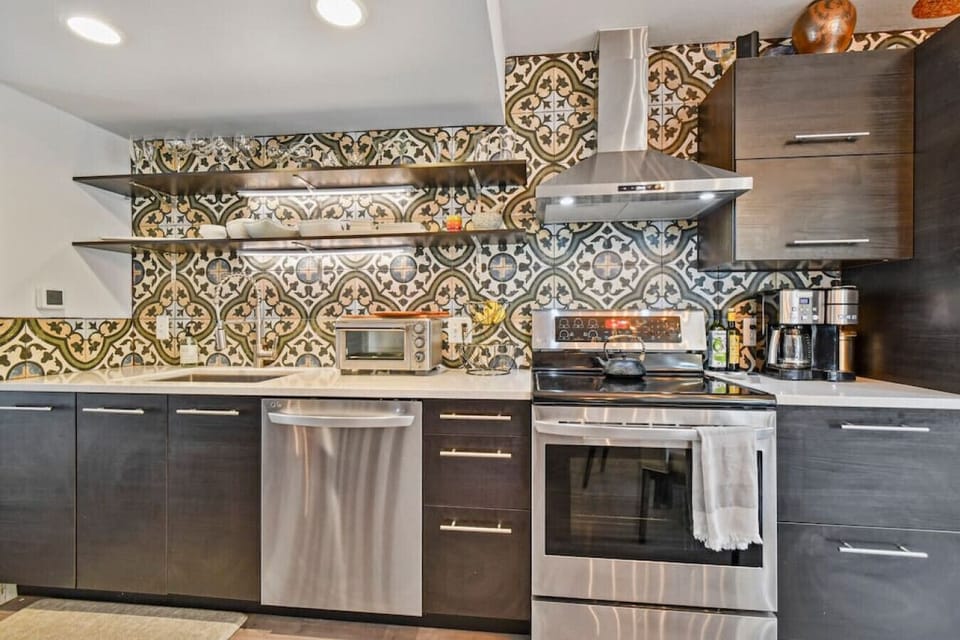 Newly Remodeled Kitchen with Stainless Appliances