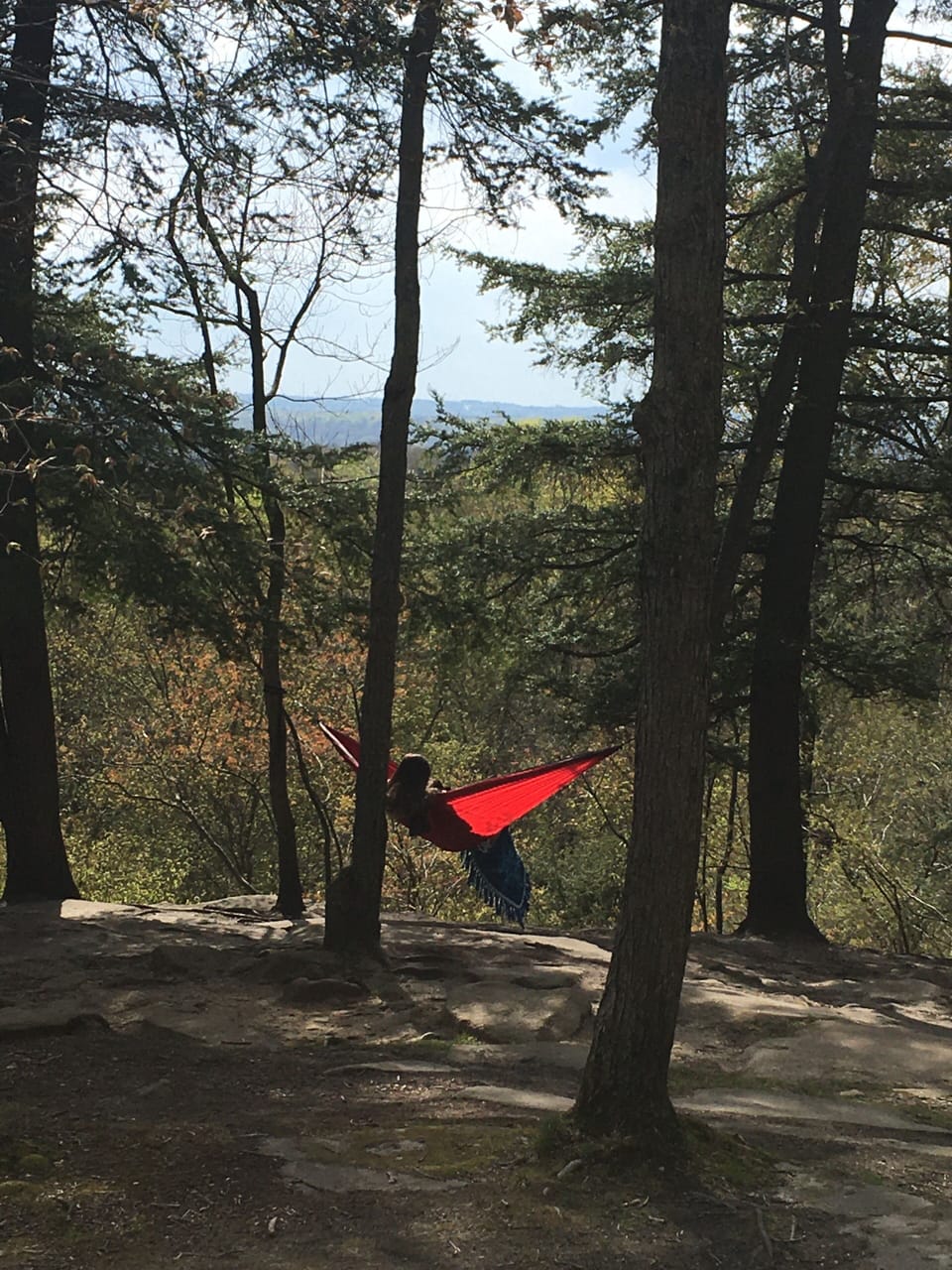 The Ledges overlook in the Cuyahoga Valley National Park