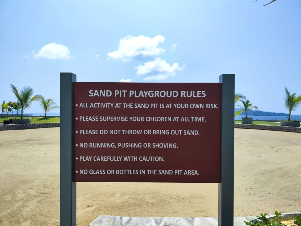 Children's play area - outdoor