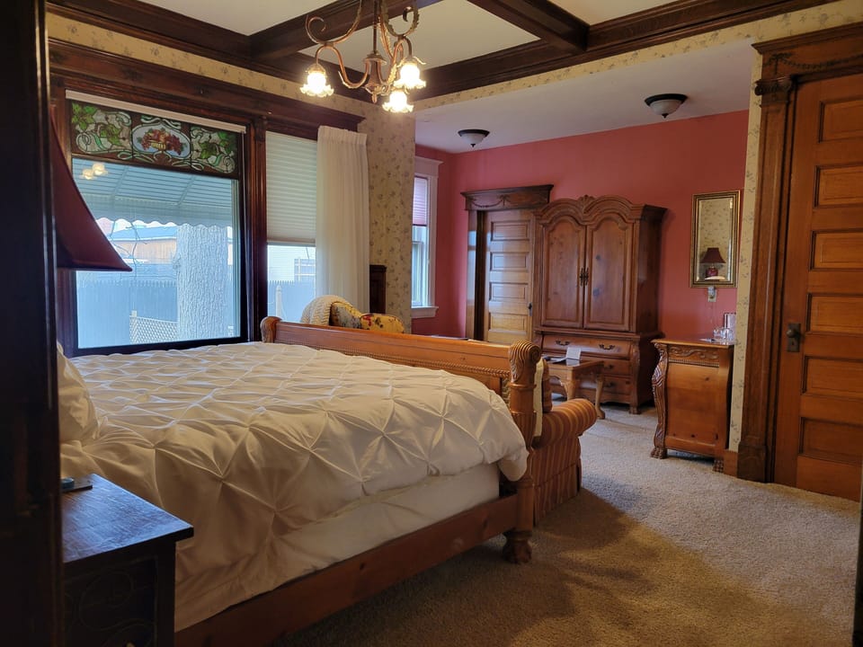Premium bedding, individually decorated, individually furnished