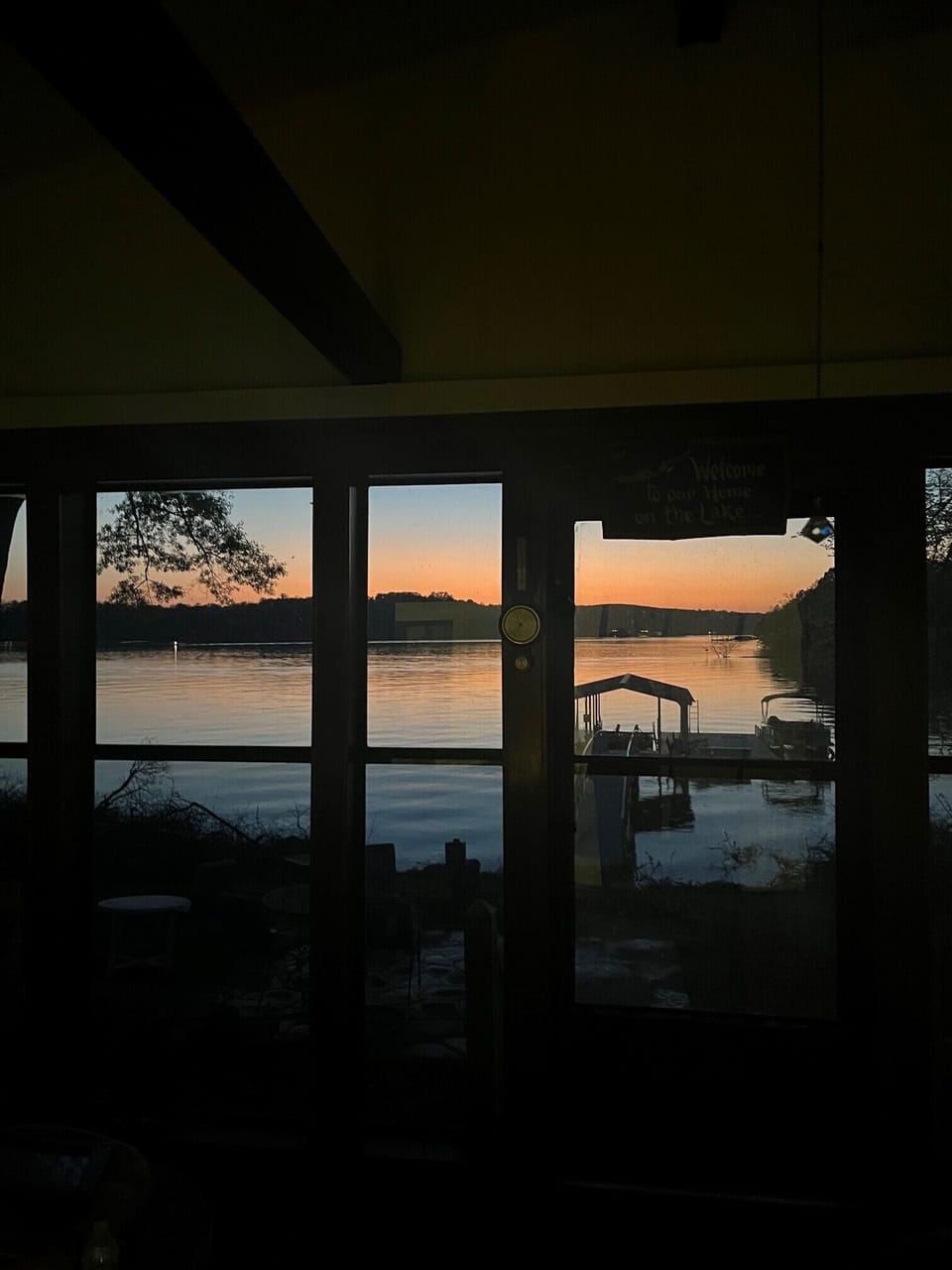 Sunset April