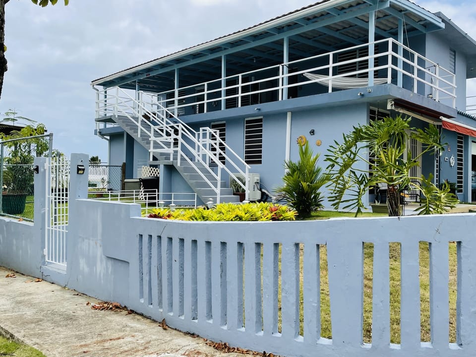 Side entrance second floor walk up Unit on LEFT