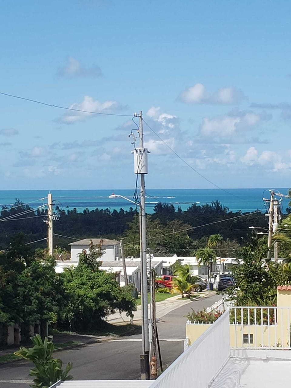 Views from the balcony