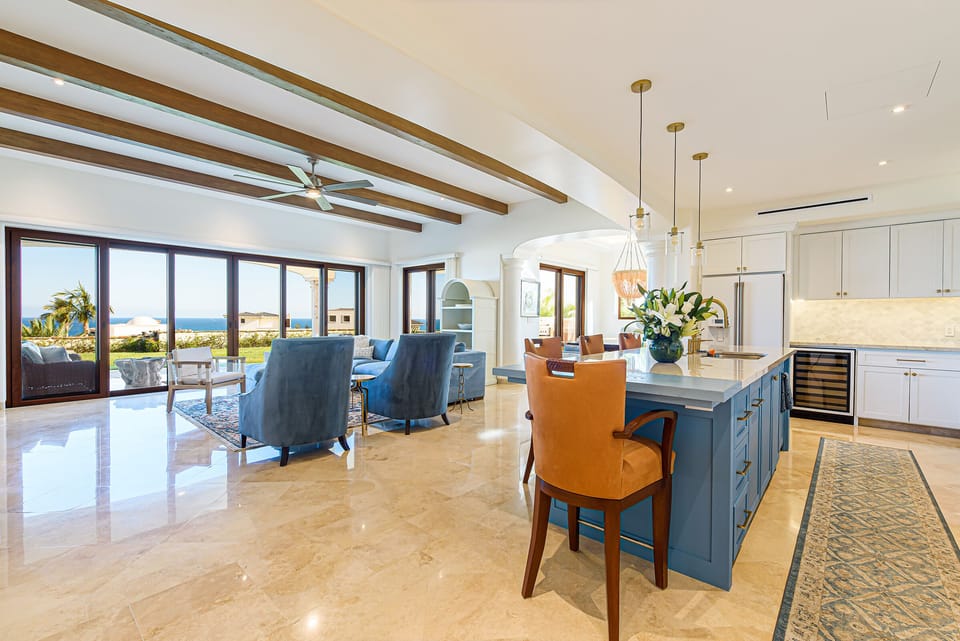 Living and dining room