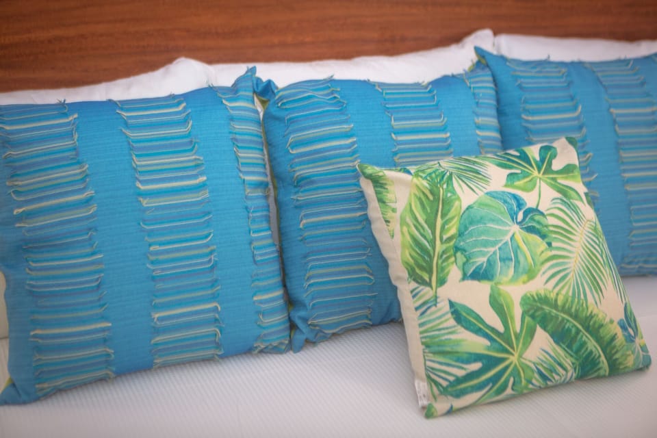 Super comfortable bed and soft linens.
