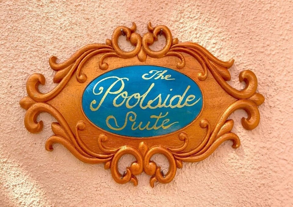 Signage at  Suite