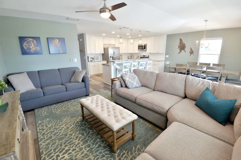Open concept great room