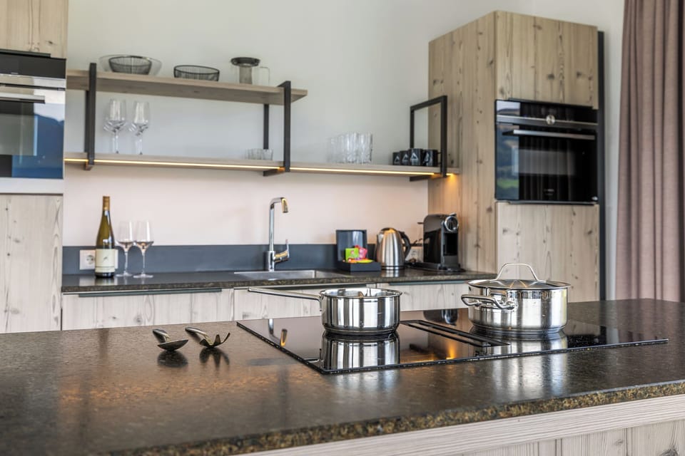 4-Bedroom Panorama Penthouse with Sauna | Private kitchen | Espresso maker, mini-fridge, electric kettle